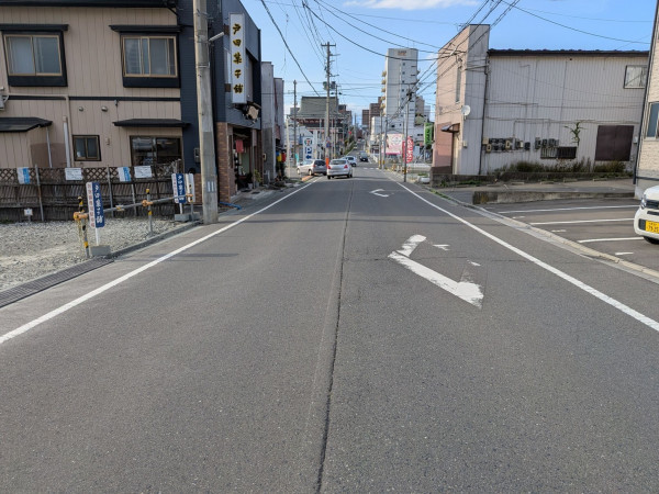 八戸市吹上、土地の画像です