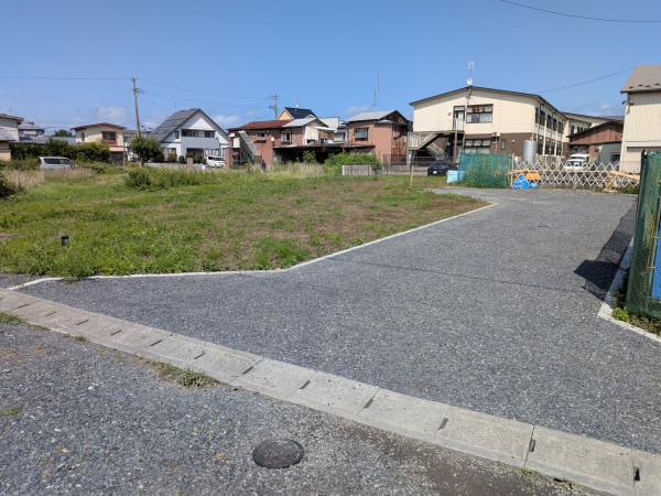 八戸市江陽、土地の画像です