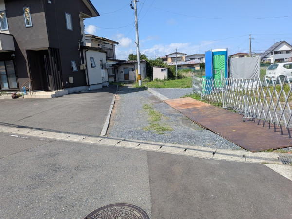 八戸市江陽、土地の画像です