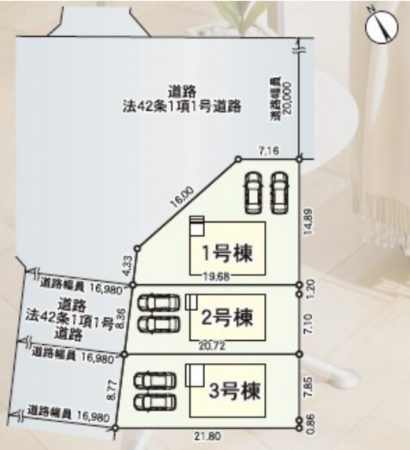 八戸市大字尻内町、新築一戸建ての画像です