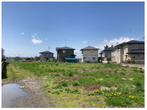 八戸市大字大久保、土地の画像です