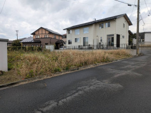 八戸市東白山台、土地の画像です