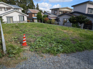 八戸市吹上、土地の画像です