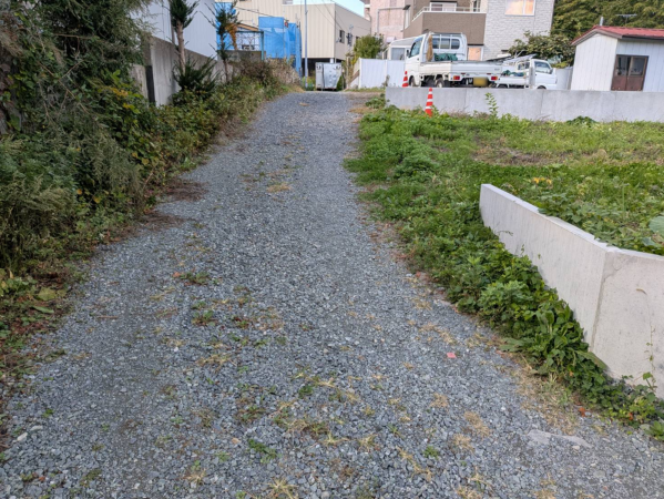 八戸市吹上、土地の画像です