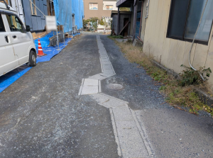八戸市吹上、土地の画像です