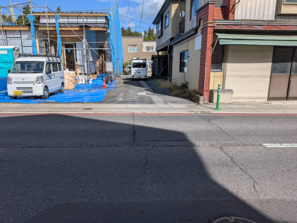八戸市吹上、土地の画像です
