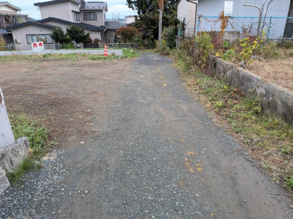 八戸市吹上、土地の画像です