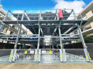 横浜市都筑区池辺町、中古マンションの駐車場画像です