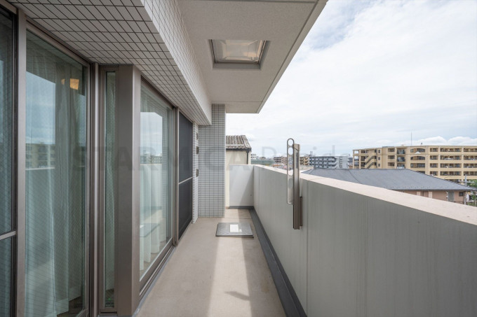 横浜市都筑区すみれが丘、中古マンションのバルコニー画像です