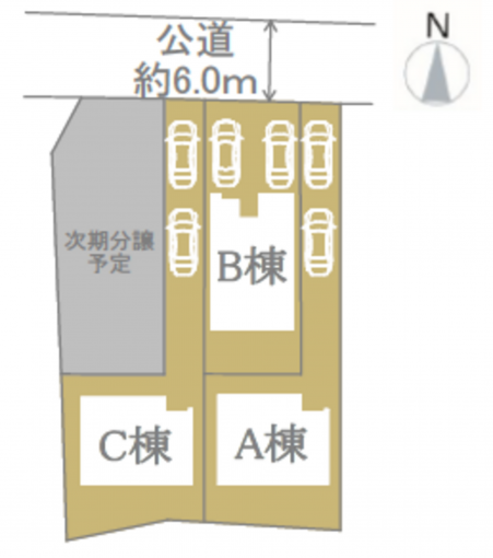 横浜市都筑区東山田町、新築一戸建てのその他画像です