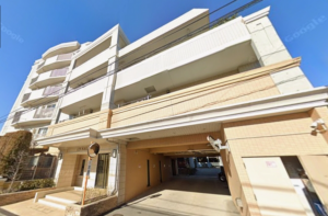 横浜市都筑区佐江戸町、中古マンションの外観画像です