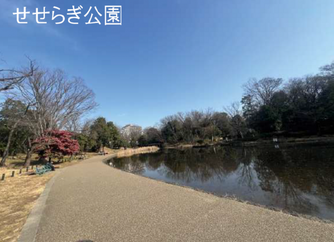 横浜市都筑区早渕、中古マンションの公園画像です