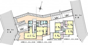 横浜市都筑区東山田、中古一戸建ての間取り画像です