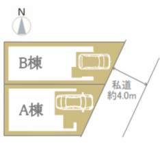 横浜市都筑区東山田町、新築一戸建ての画像です