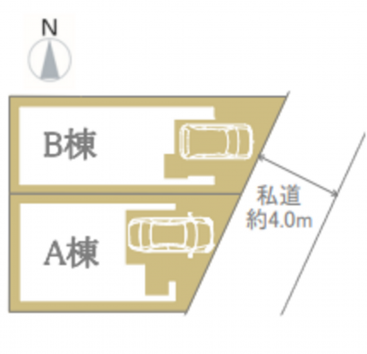 横浜市都筑区東山田町、新築一戸建ての画像です