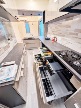 板橋区東山町、中古一戸建てのキッチン画像です