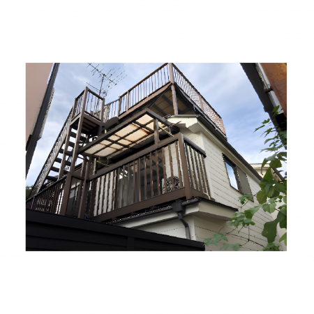 板橋区赤塚、中古一戸建ての外観画像です