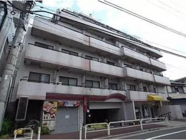 板橋区南常盤台、中古マンションの外観画像です