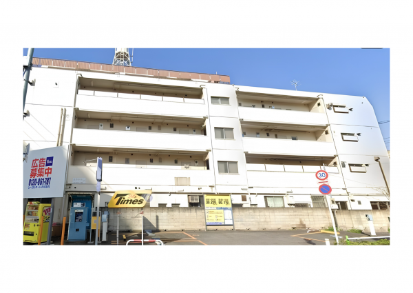 板橋区本町、中古マンションの外観画像です