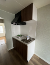 板橋区小茂根、中古マンションのキッチン画像です