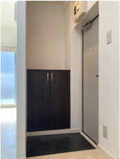 板橋区大山町、中古マンションの玄関画像です