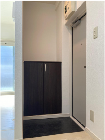 板橋区大山町、中古マンションの玄関画像です