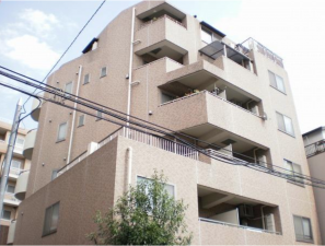 板橋区栄町、中古マンションの外観画像です