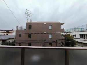 板橋区常盤台、中古マンションの外観画像です