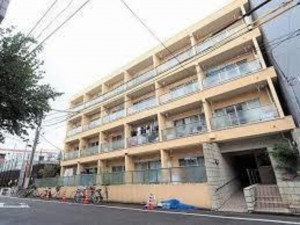板橋区常盤台、中古マンションの外観画像です