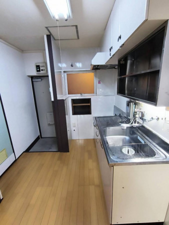 板橋区常盤台、中古マンションのキッチン画像です