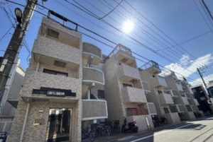 板橋区富士見町、中古マンションの外観画像です