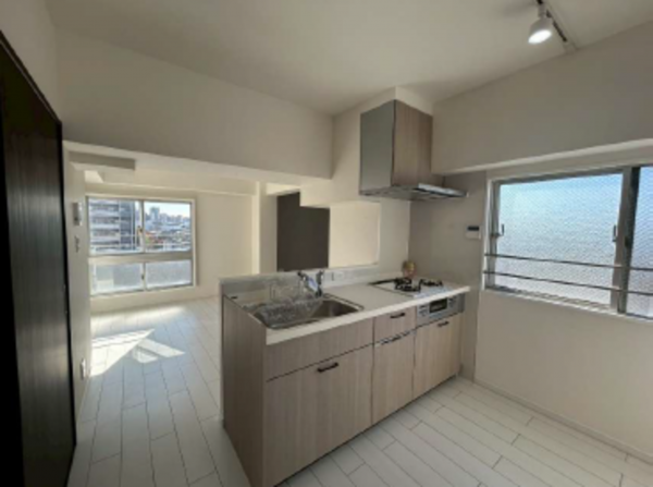 板橋区大和町、中古マンションの居間画像です