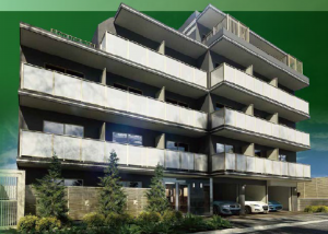 板橋区三園、中古マンションの外観画像です