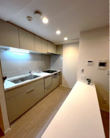 板橋区小茂根、中古マンションのキッチン画像です