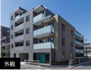 板橋区三園、中古マンションの外観画像です