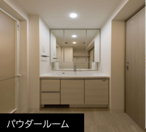 板橋区三園、中古マンションの洗面画像です