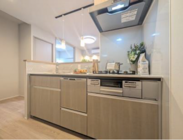 板橋区成増、中古マンションのキッチン画像です