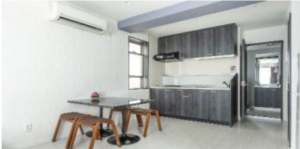 板橋区東山町、収益物件/アパートのキッチン画像です