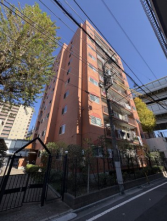 板橋区大山金井町、中古マンションの外観画像です