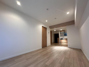 板橋区東新町、中古マンションの居間画像です