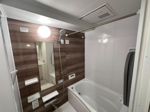 板橋区東新町、中古マンションの風呂画像です