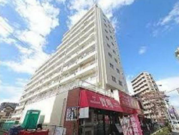 板橋区中丸町、中古マンションの外観画像です