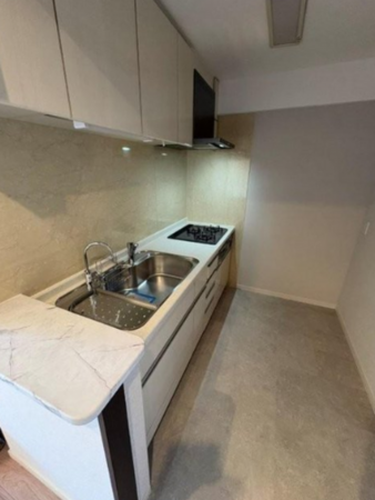 板橋区西台、中古マンションのキッチン画像です