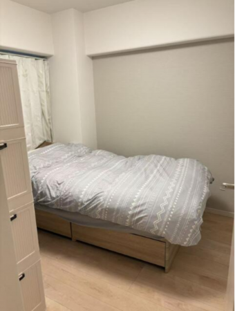 板橋区小茂根、中古マンションの寝室画像です