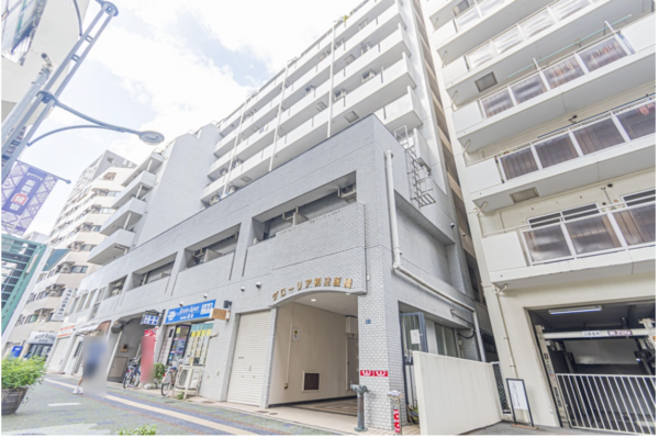 板橋区板橋、収益物件/店舗付住宅の外観画像です