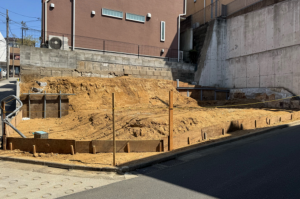 板橋区西台、土地の外観画像です