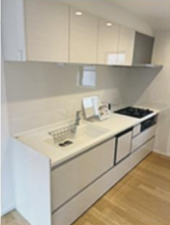 板橋区常盤台、中古一戸建てのキッチン画像です