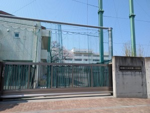 板橋区常盤台、中古一戸建ての中学校画像です