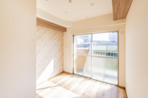 板橋区赤塚新町、中古マンションの内装画像です