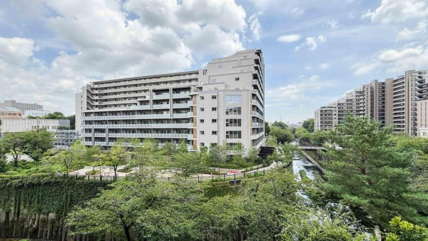 板橋区加賀、中古マンションの外観画像です